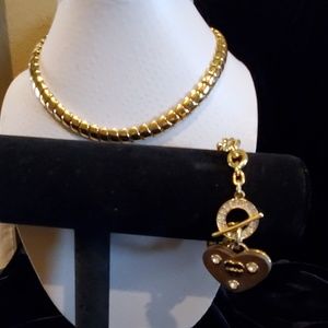 Bundle monet necklace & bebe bracelet